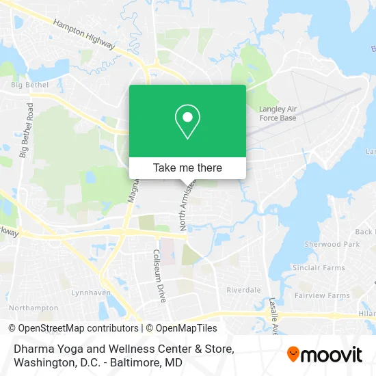 Dharma Yoga and Wellness Center & Store map