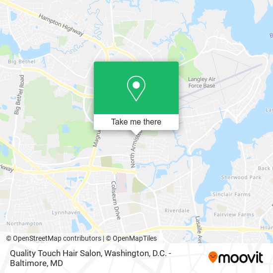 Quality Touch Hair Salon map