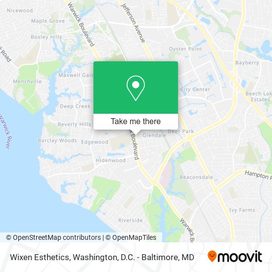 Wixen Esthetics map