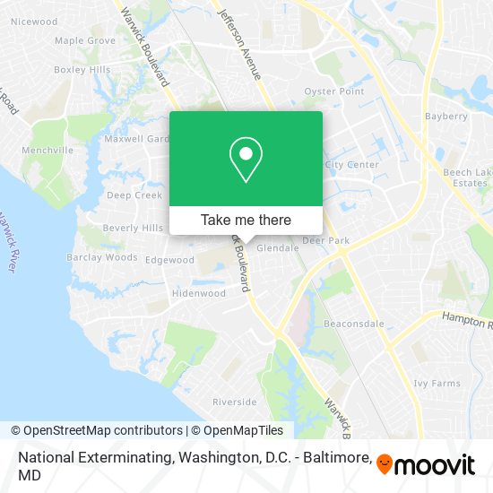 Mapa de National Exterminating