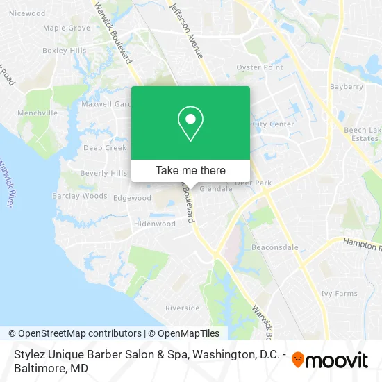 Stylez Unique Barber Salon & Spa map