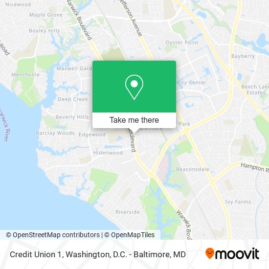 Mapa de Credit Union 1