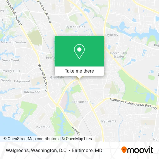 Walgreens map