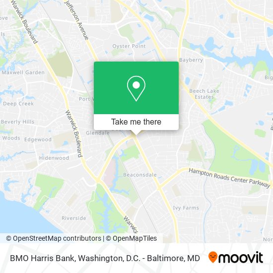 BMO Harris Bank map