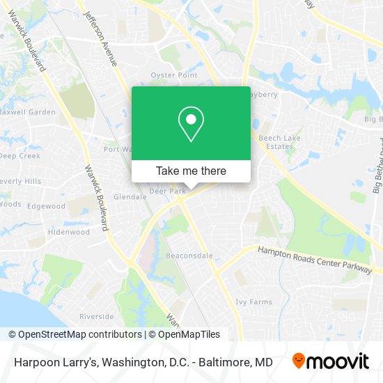 Mapa de Harpoon Larry's