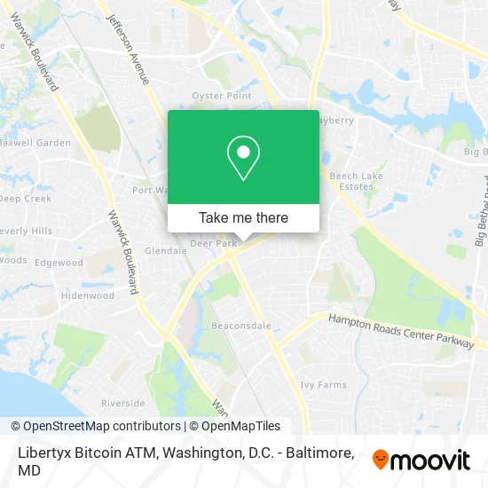Libertyx Bitcoin ATM map