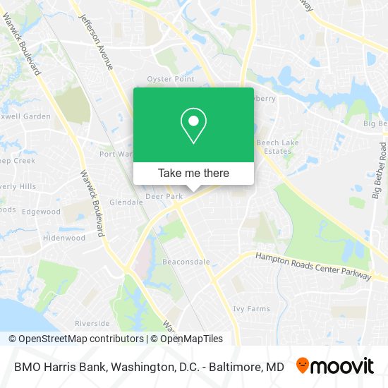 BMO Harris Bank map