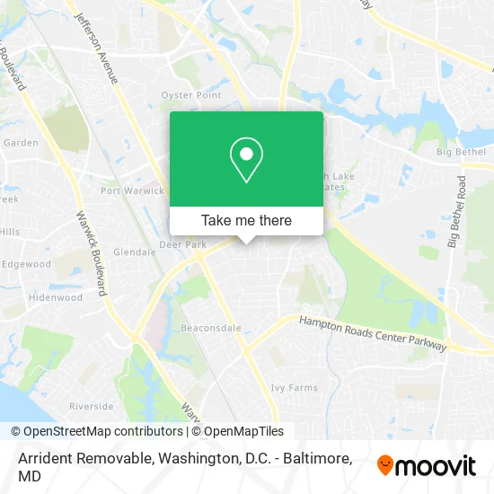 Arrident Removable map