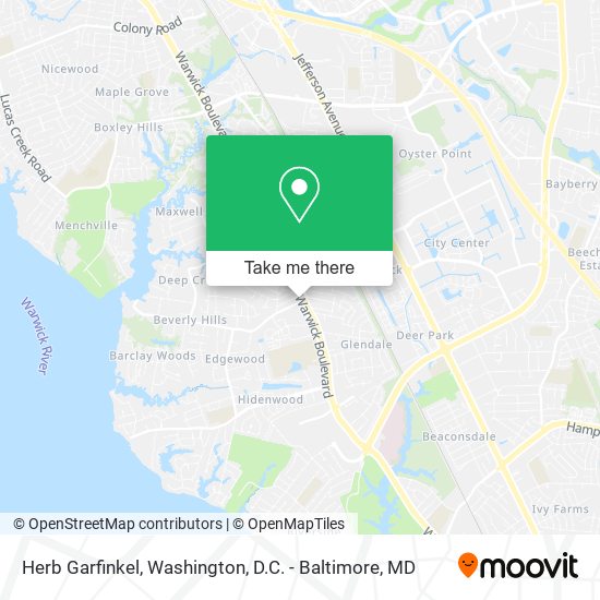 Herb Garfinkel map