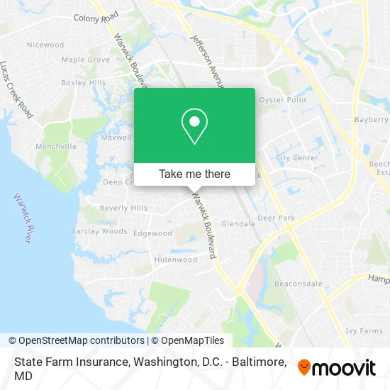 State Farm Insurance map