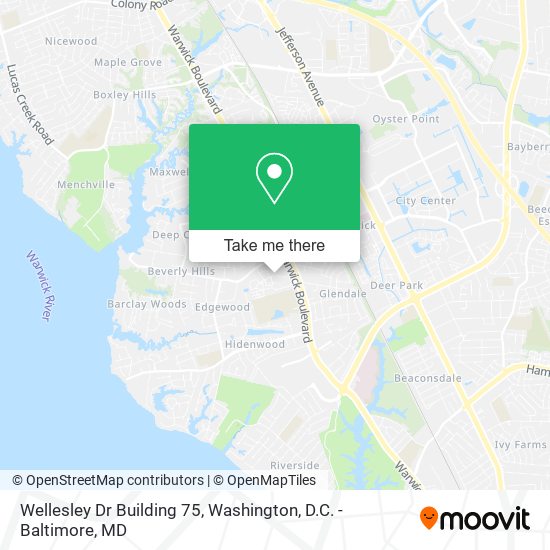 Mapa de Wellesley Dr Building 75