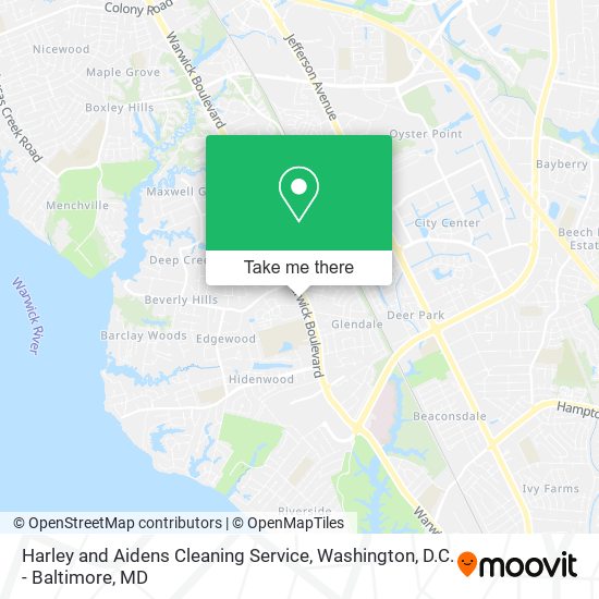 Harley and Aidens Cleaning Service map
