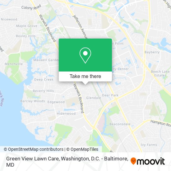 Mapa de Green View Lawn Care