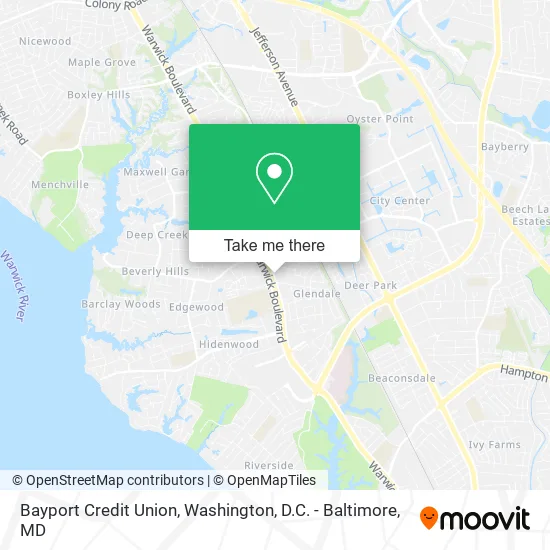 Bayport Credit Union map