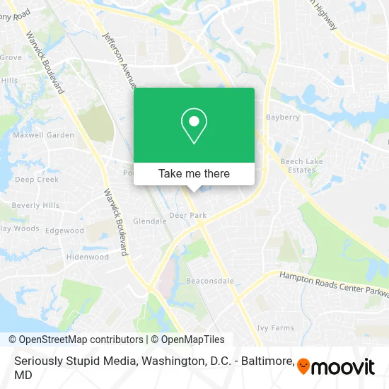 Seriously Stupid Media map