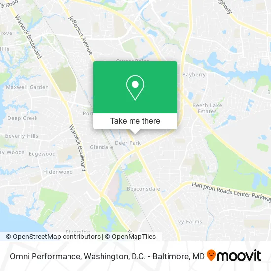 Omni Performance map