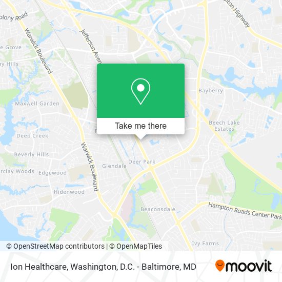 Ion Healthcare map