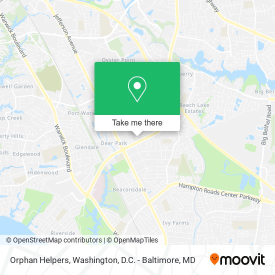 Orphan Helpers map