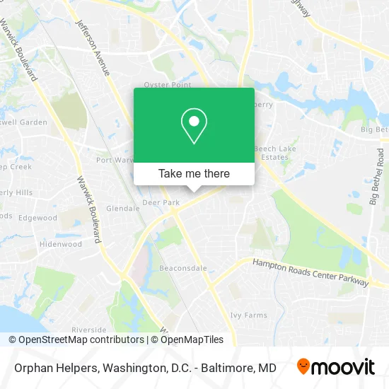Orphan Helpers map