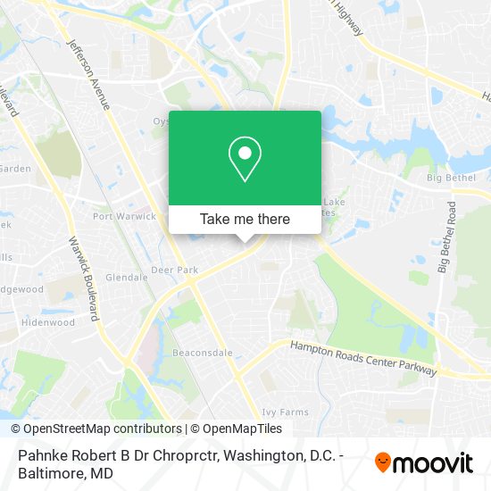 Pahnke Robert B Dr Chroprctr map