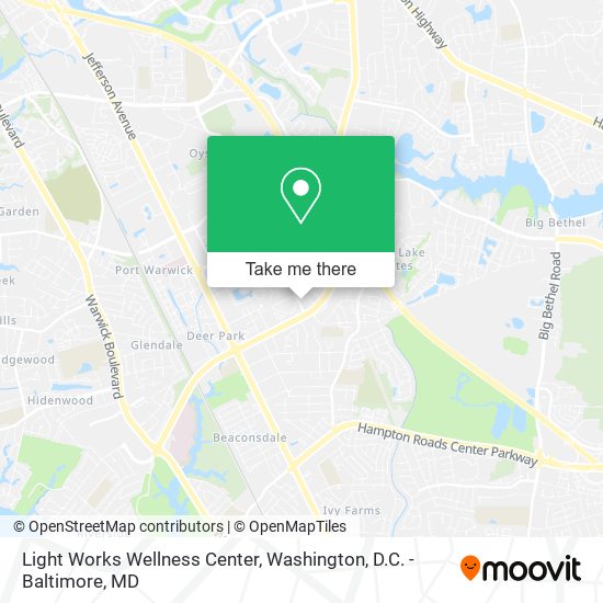 Mapa de Light Works Wellness Center