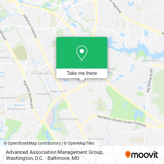 Mapa de Advanced Association Management Group