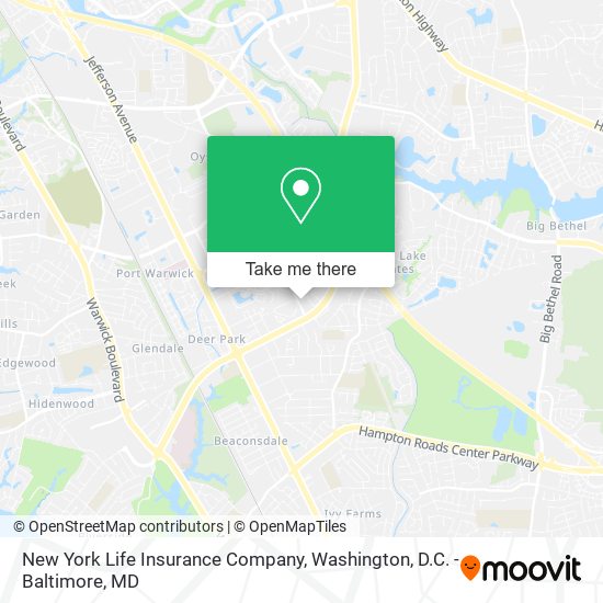 New York Life Insurance Company map