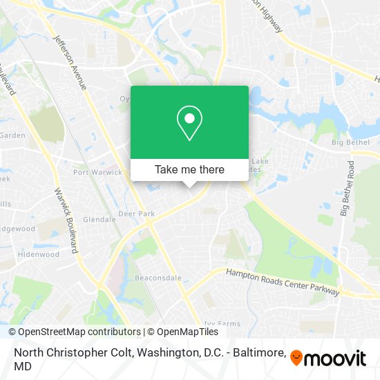 North Christopher Colt map