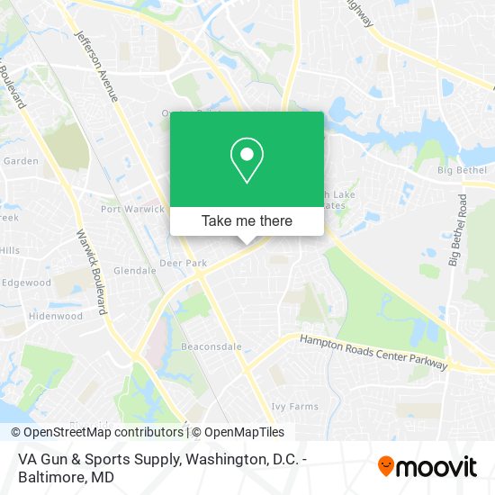 VA Gun & Sports Supply map