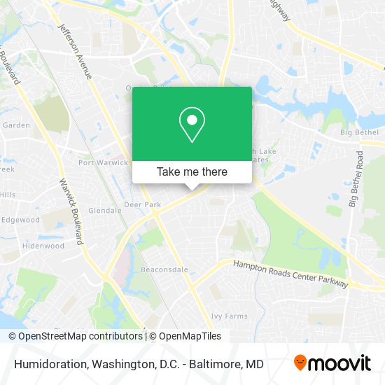 Humidoration map