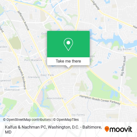 Kalfus & Nachman PC map