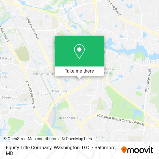 Equity Title Company map