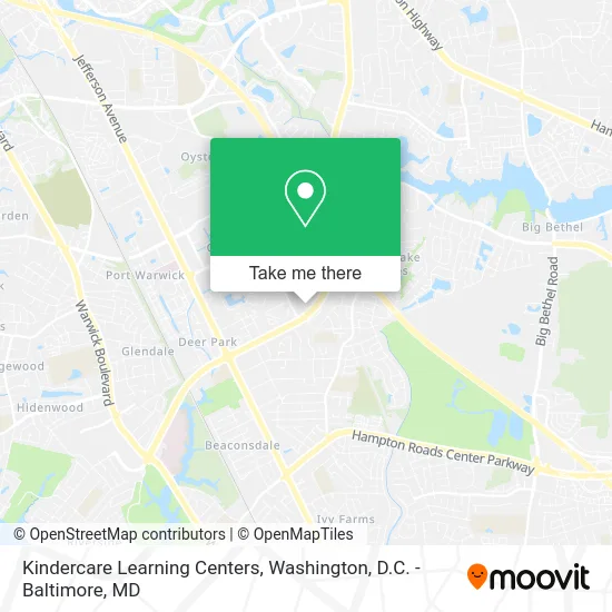 Kindercare Learning Centers map