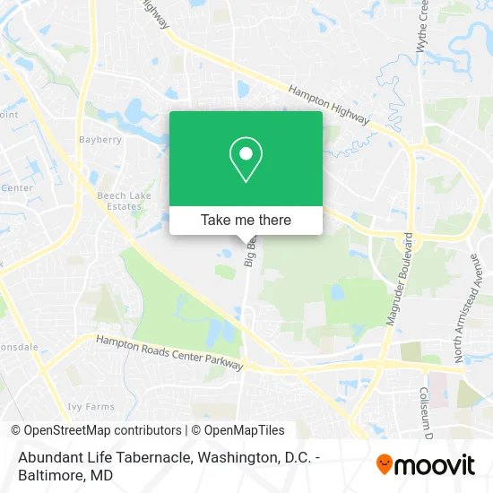 Abundant Life Tabernacle map