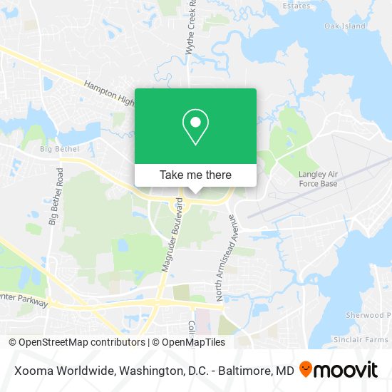 Xooma Worldwide map