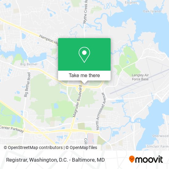 Registrar map