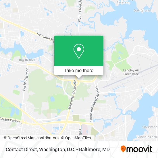 Contact Direct map