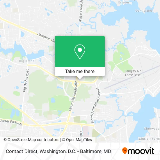 Contact Direct map