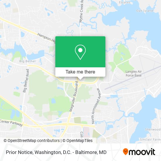 Prior Notice map
