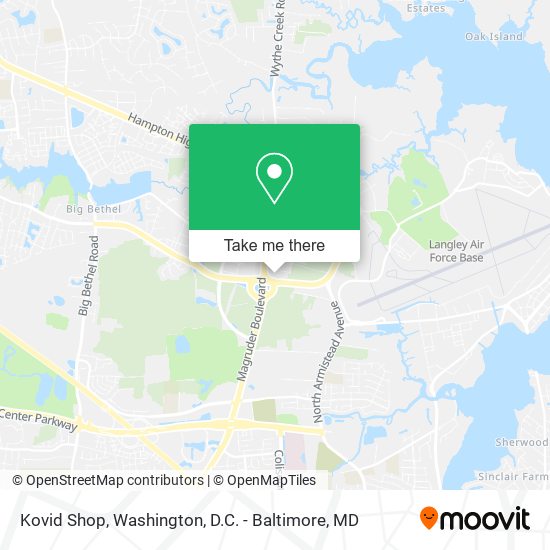 Mapa de Kovid Shop