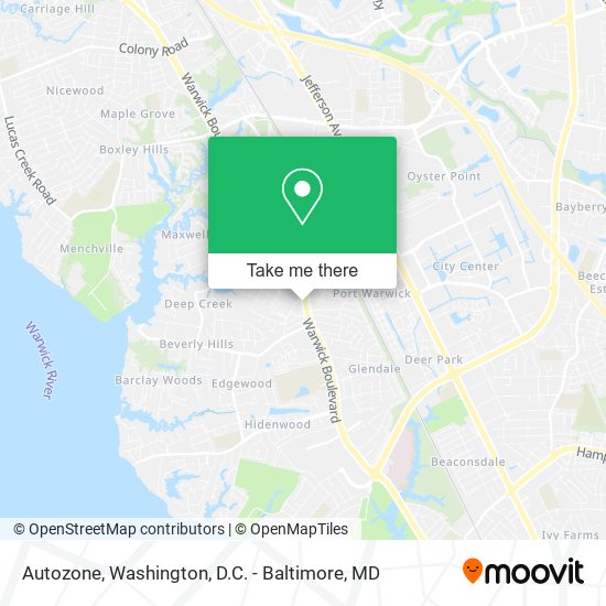 Autozone map