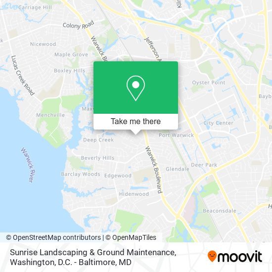 Mapa de Sunrise Landscaping & Ground Maintenance
