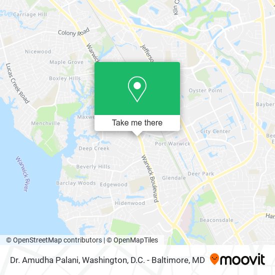 Dr. Amudha Palani map