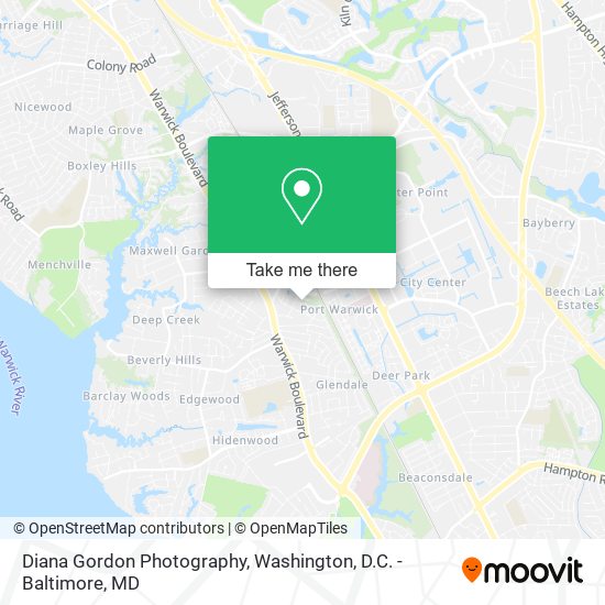 Diana Gordon Photography map
