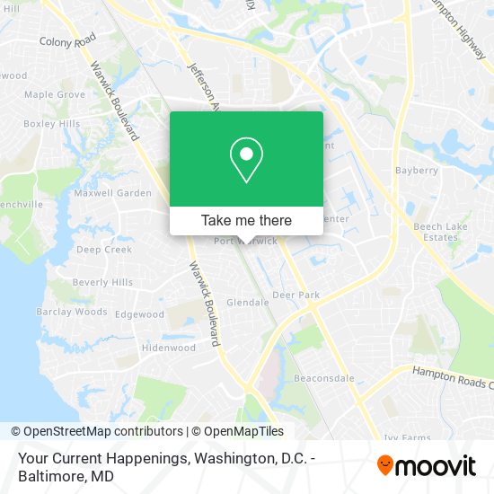 Mapa de Your Current Happenings