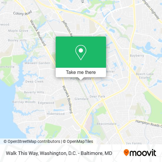 Walk This Way map