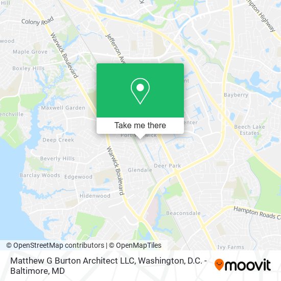Matthew G Burton Architect LLC map