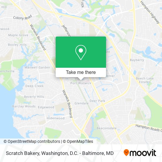 Mapa de Scratch Bakery