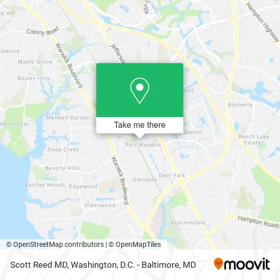 Scott Reed MD map