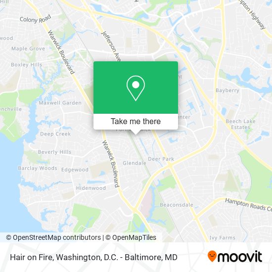 Hair on Fire map